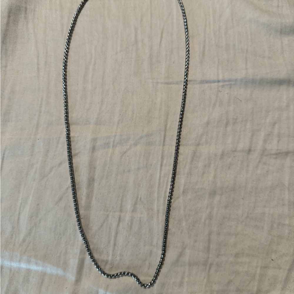 24 inch stainless steel necklace